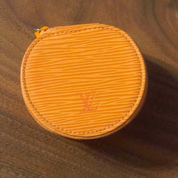 Louis Vuitton Handbags - Louis Vuitton Orange Epi Jewelry Case